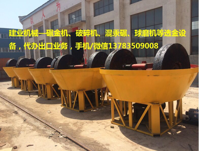 建業機械節能碾金機